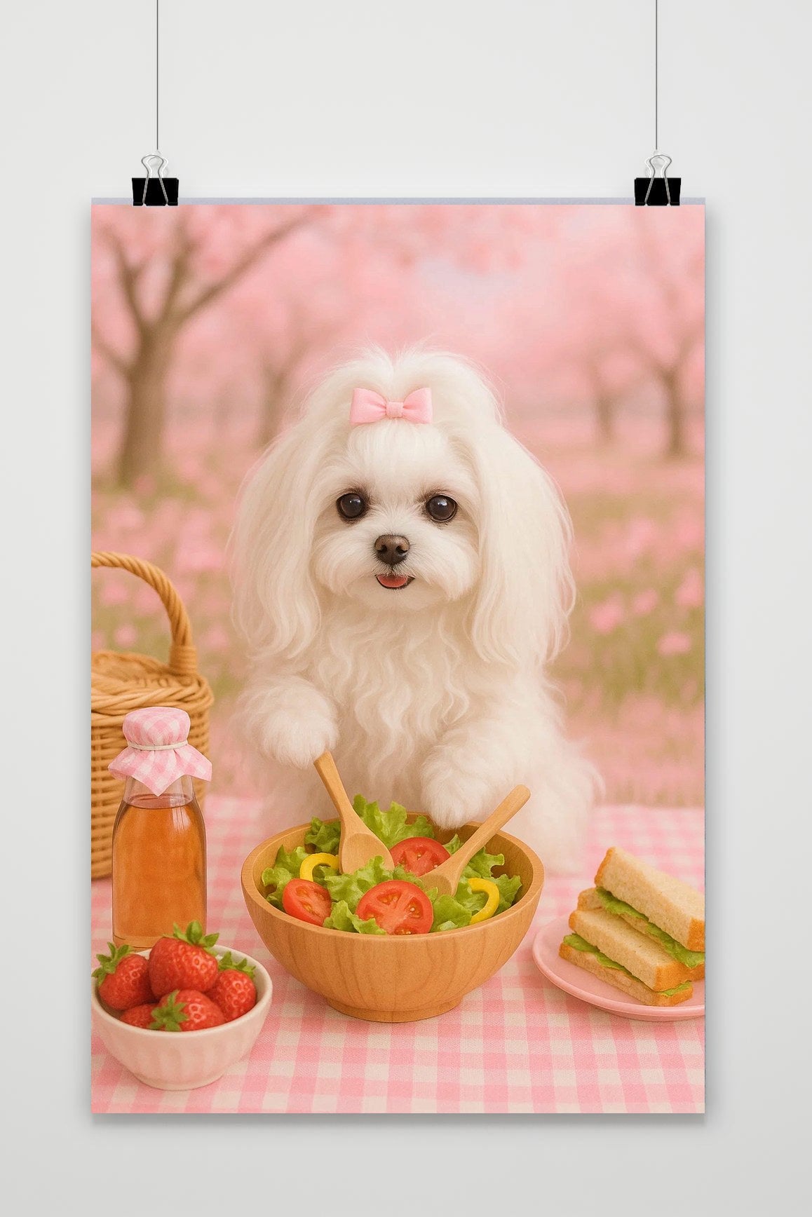 Affiche Maltese Picnic de 25 Artstreet