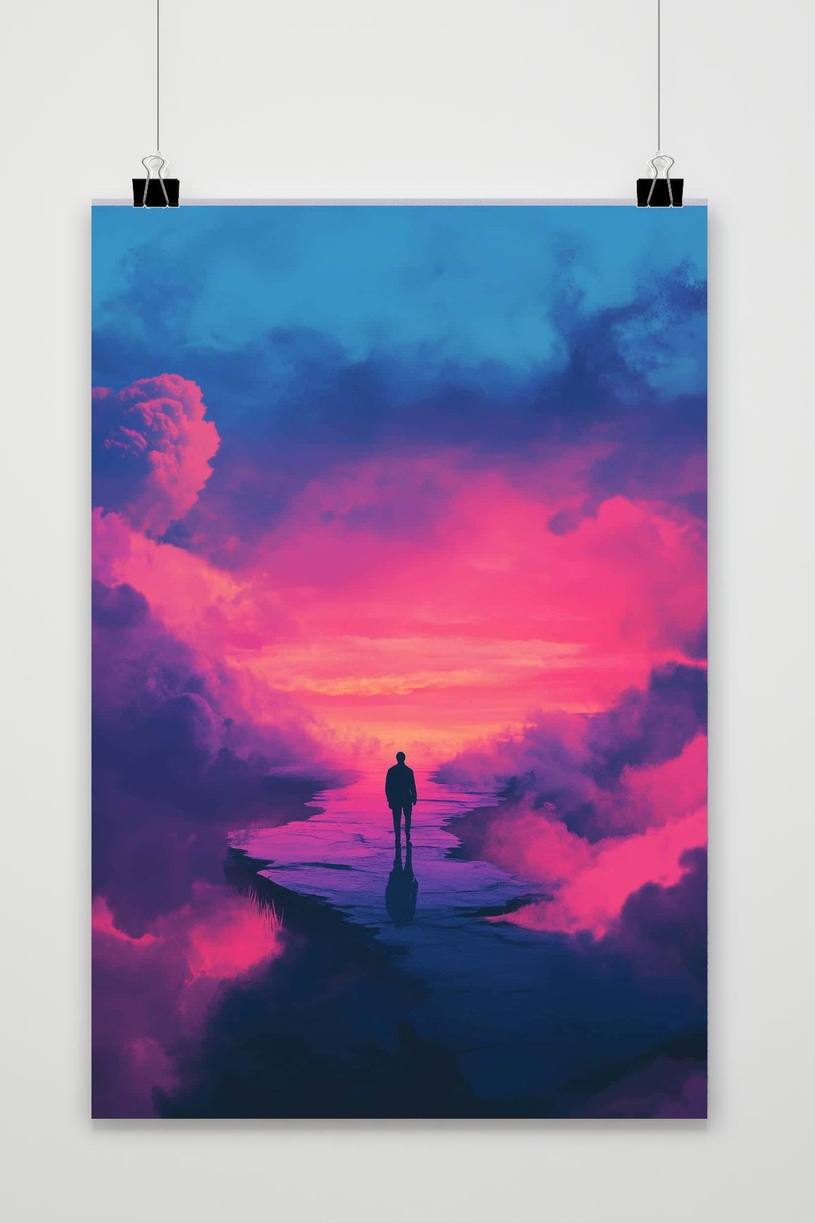 Affiche Man Fantasy Minimalist de 25 Artstreet