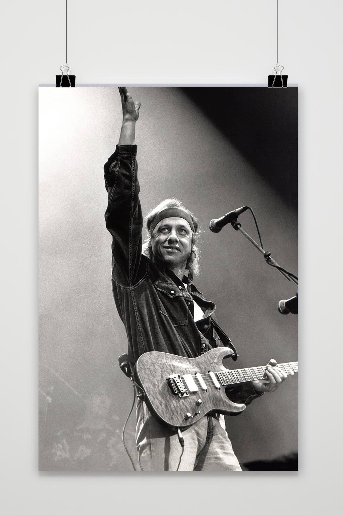 Affiche Mark Knopfler Dire Straits de 25 Artstreet