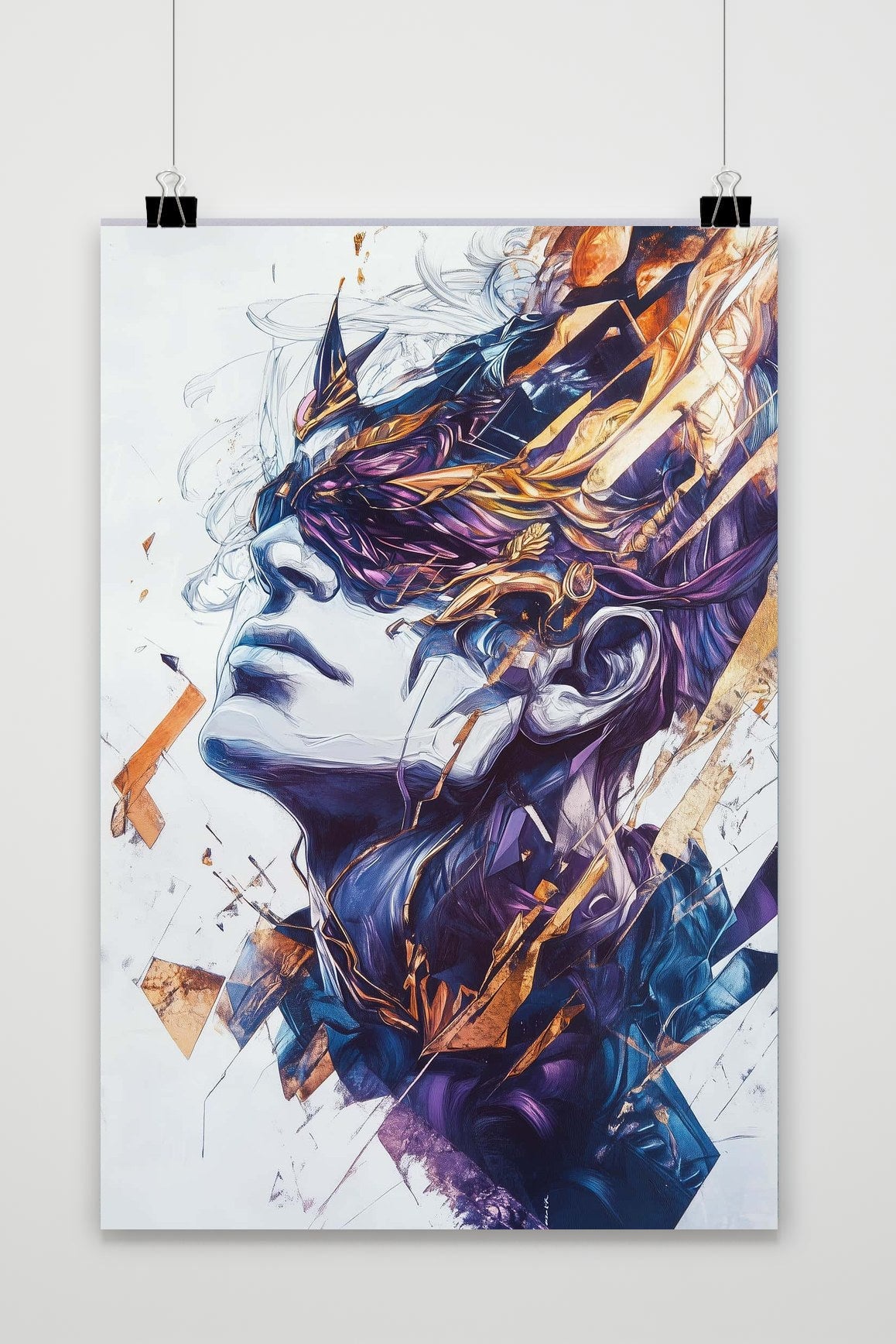 Affiche Mask Man de 25 Artstreet