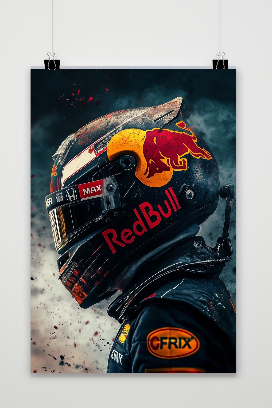 Max Verstappen F1 poster van 25 Artstreet