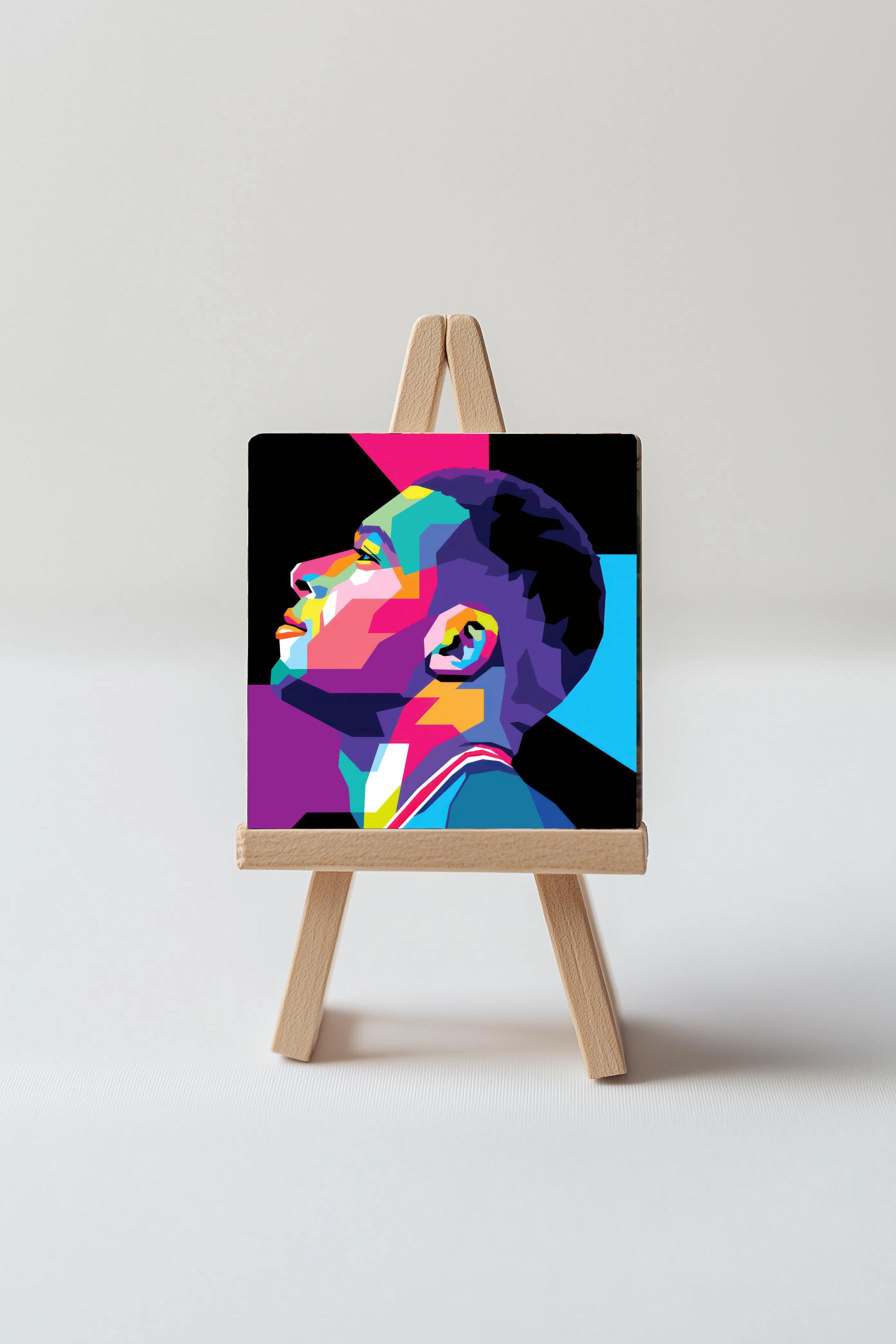 Kylian Mbappe Pop Art