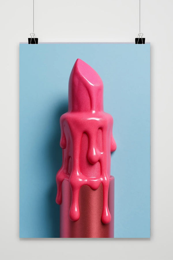Póster Melted Lipstick