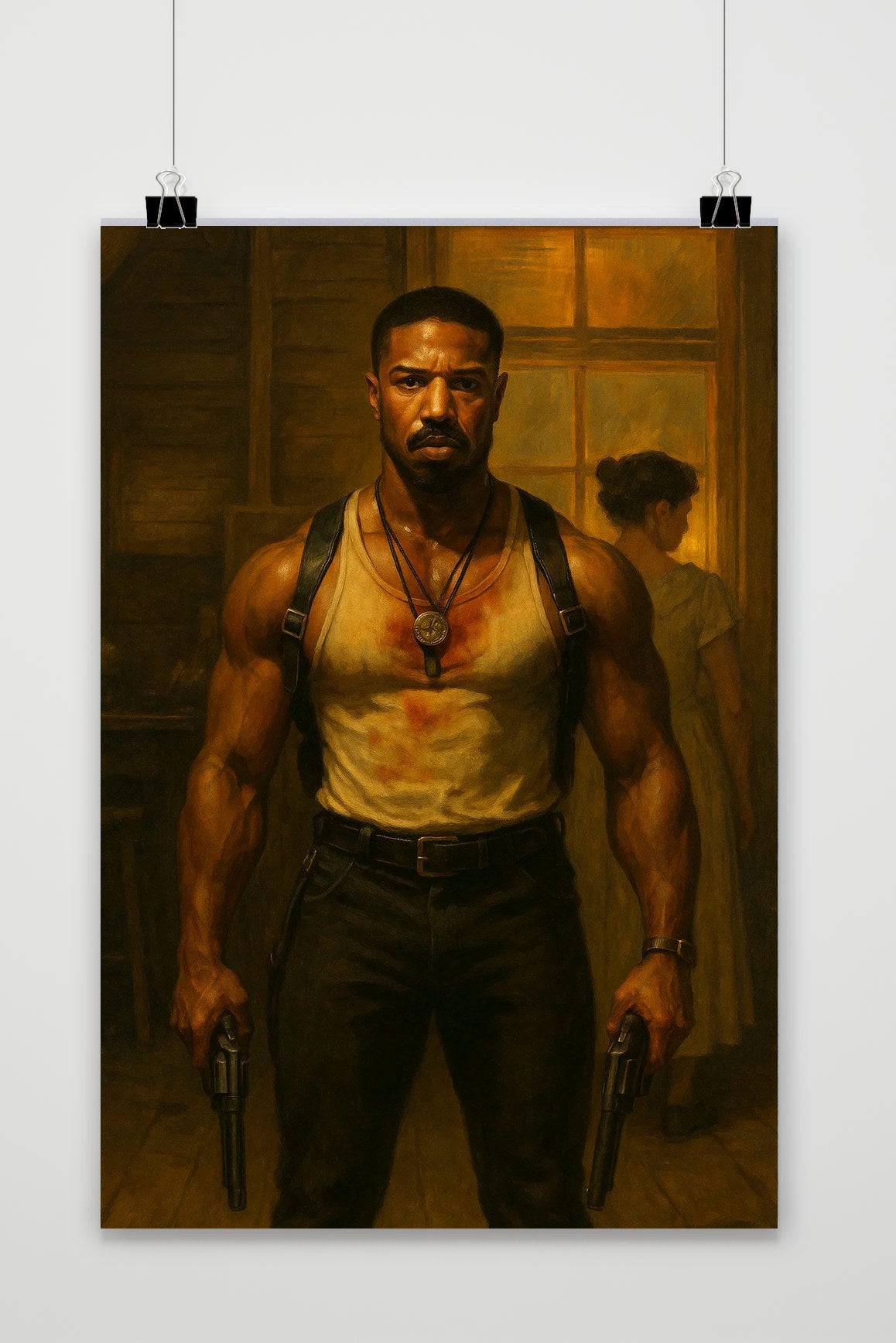 Affiche Michael B. Jordan Sinners de 25 Artstreet