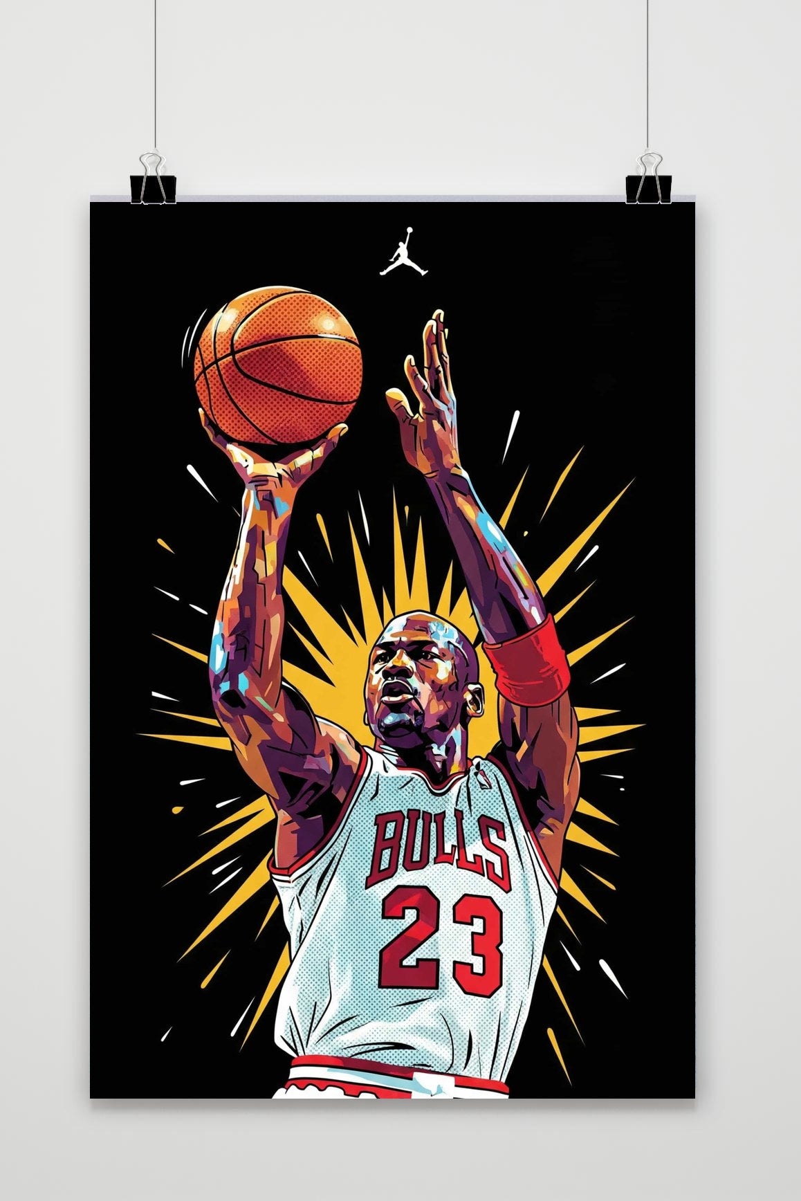 Michael Jordan poster van 25 Artstreet