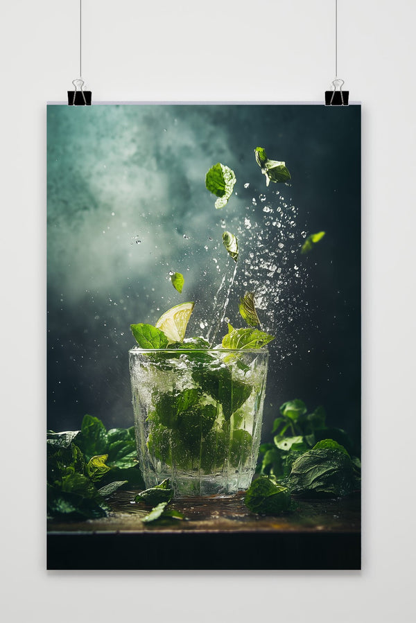 Póster Mojito Cocktail