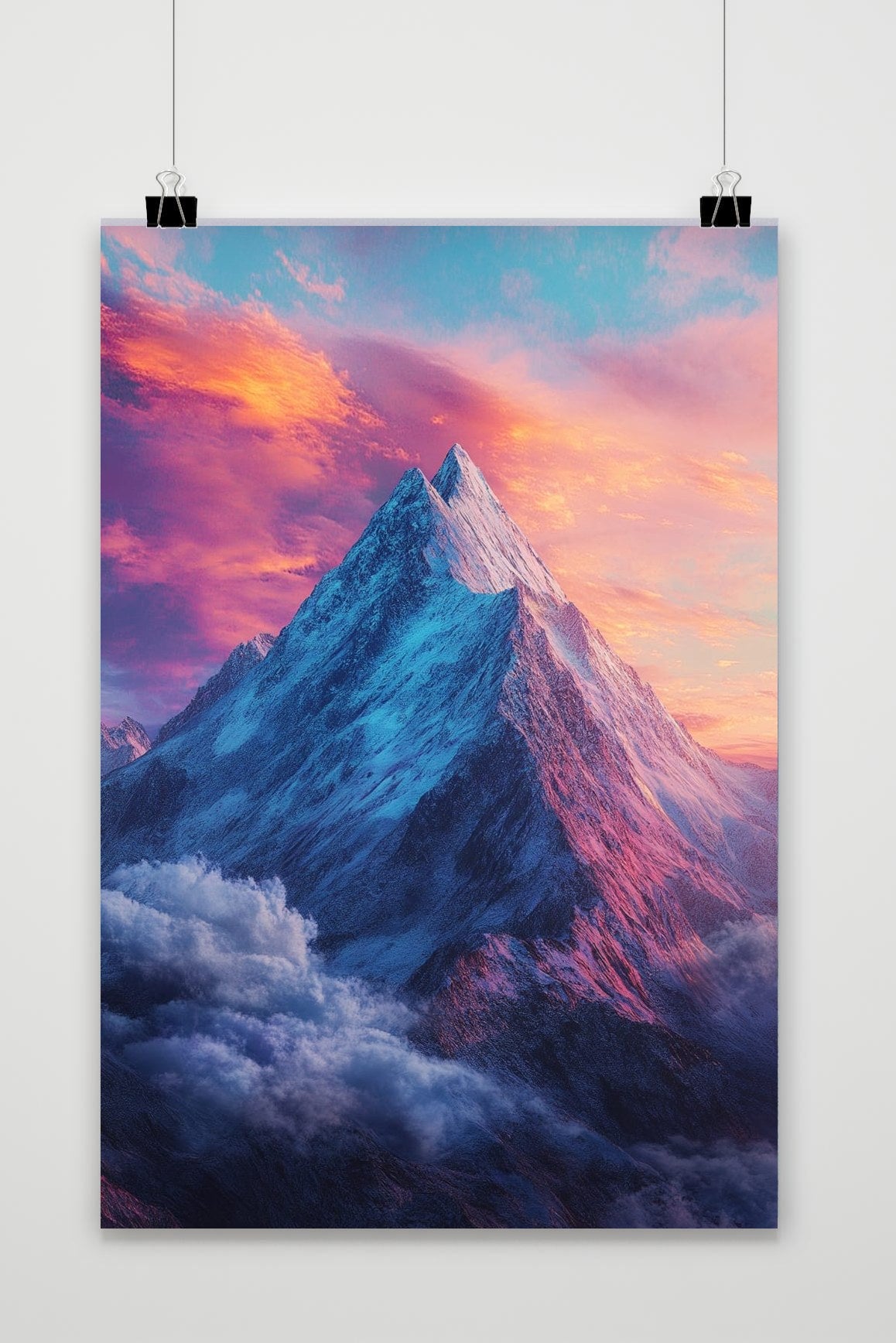 Mountain Top poster van 25 Artstreet