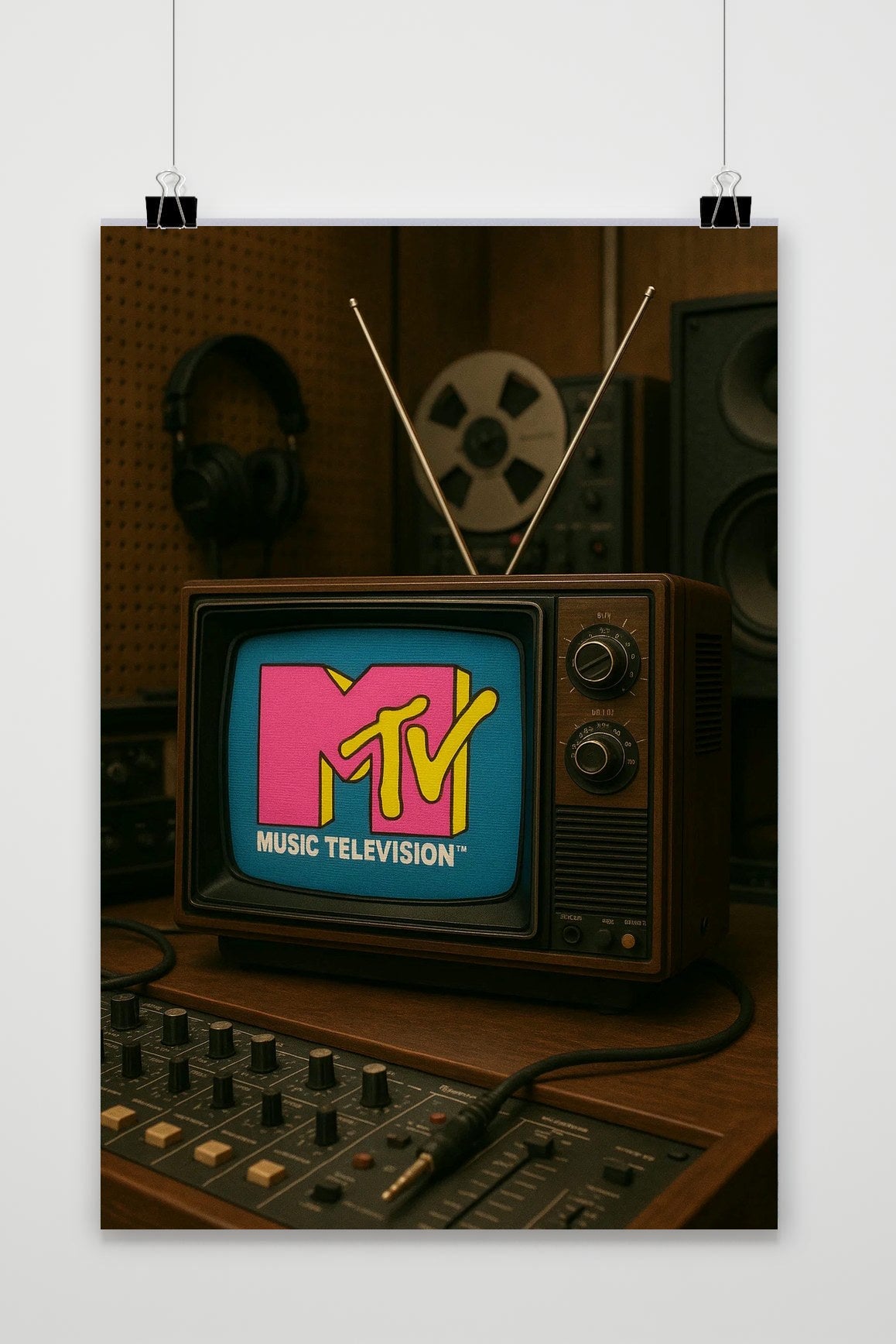 MTV Vintage poster van 25 Artstreet