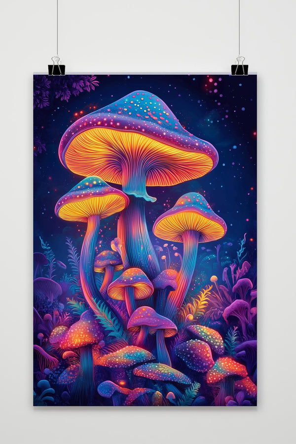 Mushrooms Poster