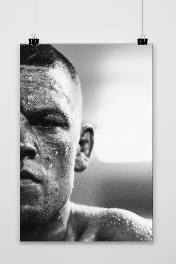 Póster Nate Diaz Blanco y Negro