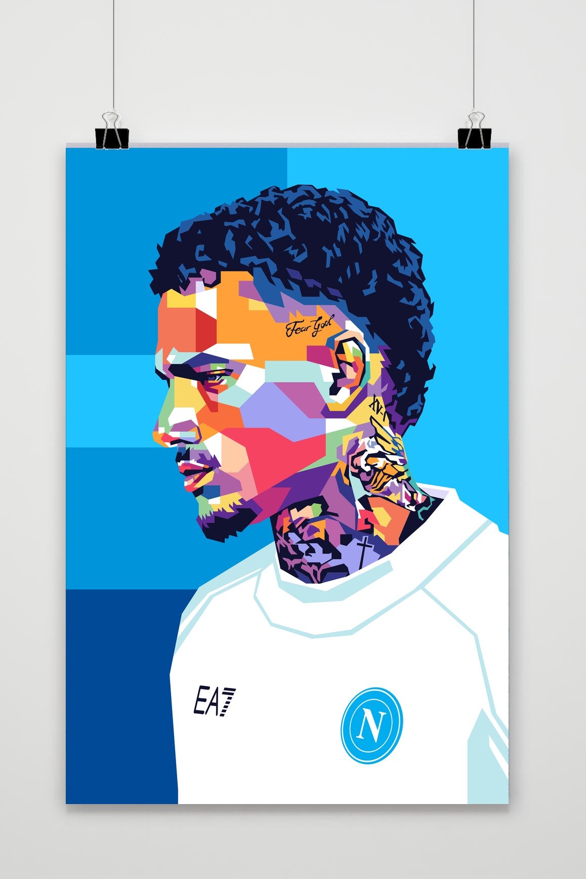 Noa Lang poster van 25 Artstreet