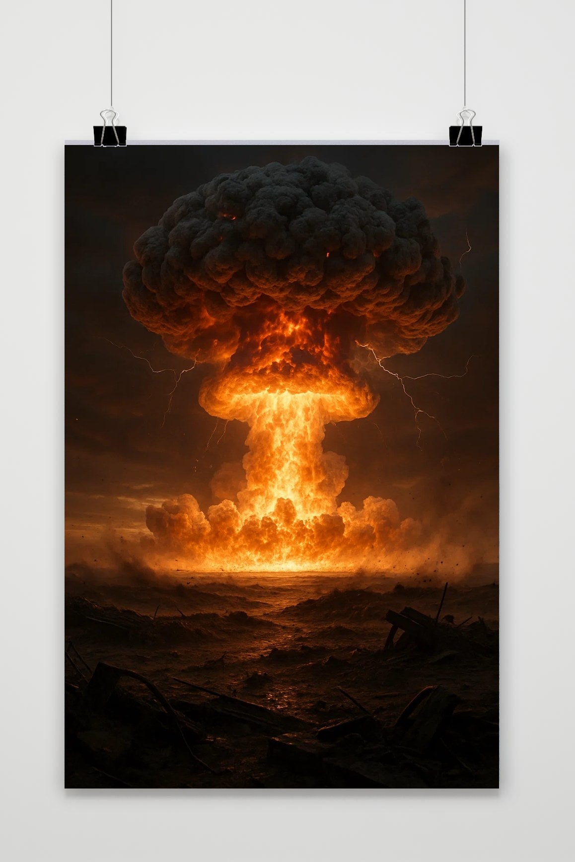 Nuclear Bomb poster van 25 Artstreet