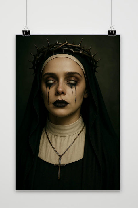 Póster Nun Crown Thorns