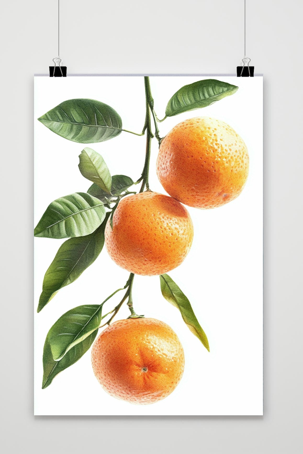 Affiche Orange de 25 Artstreet