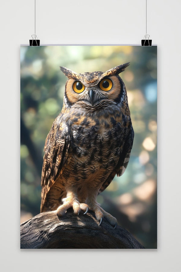 Póster Owl Photography