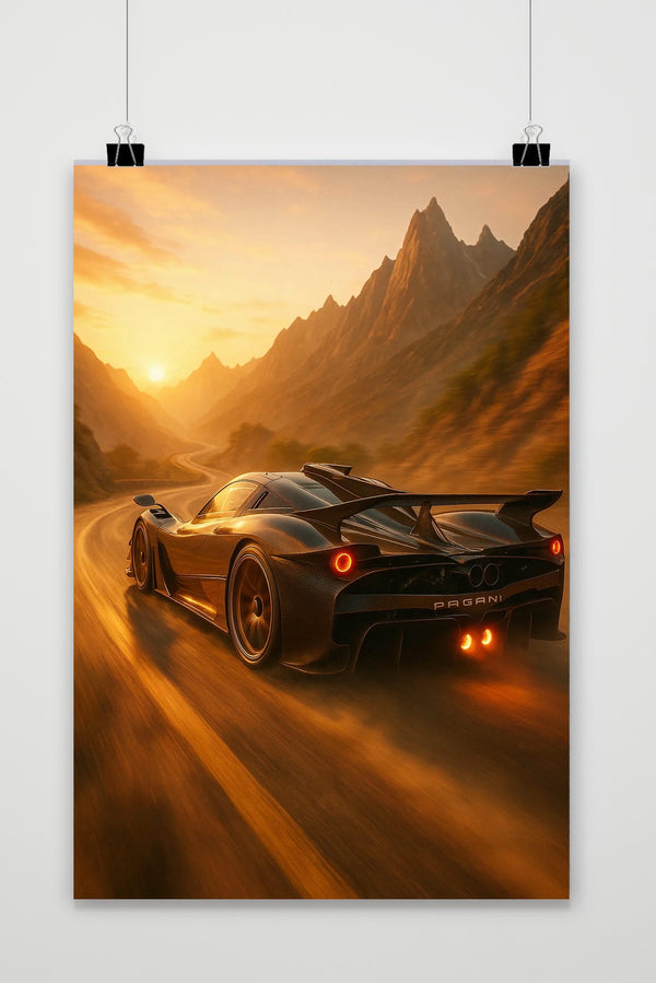 Affiche Pagani Mountains