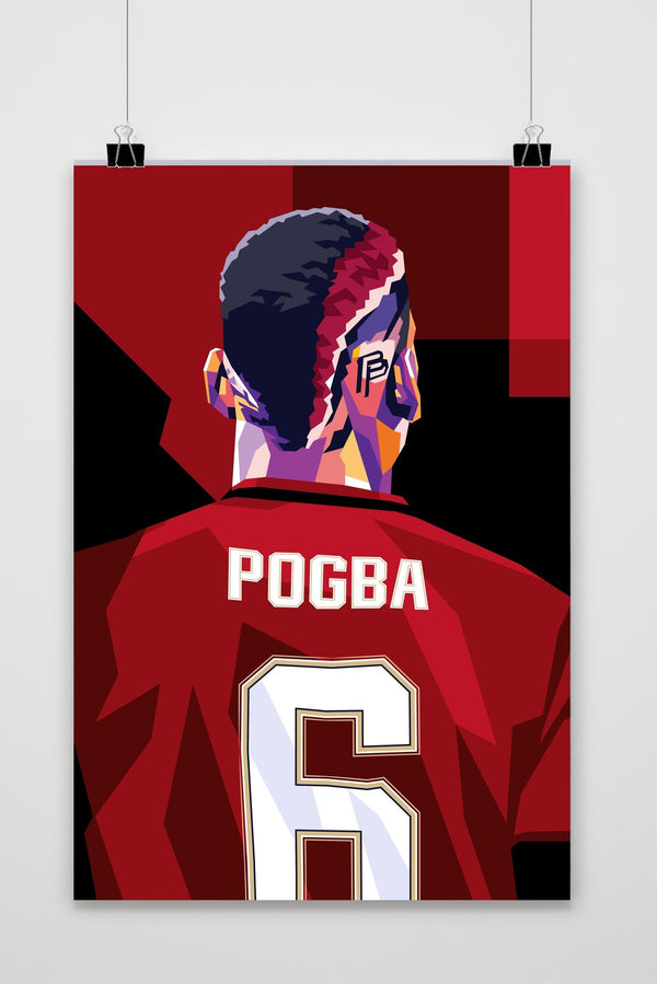 Póster Paul Pogba Pop Art