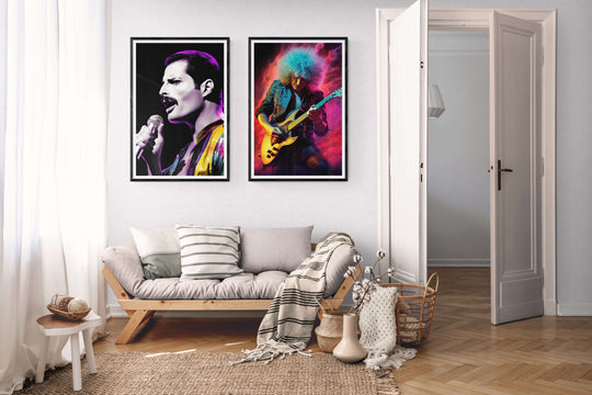 Freddy Mercury Purple