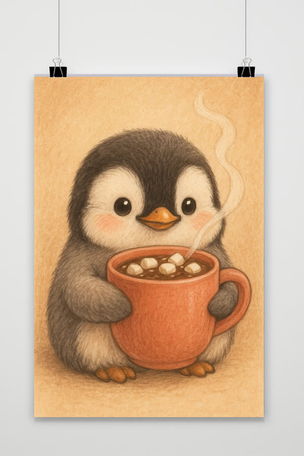 Penguin Hot Choco poster