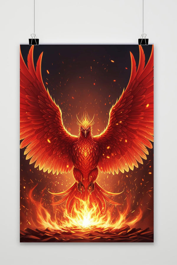 Phoenix Bird Poster