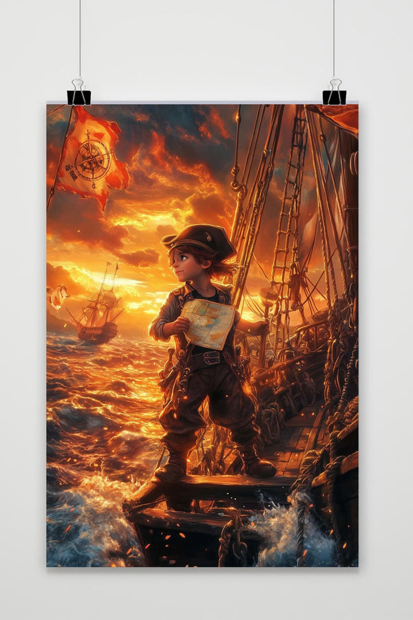 Póster Pirate Boy