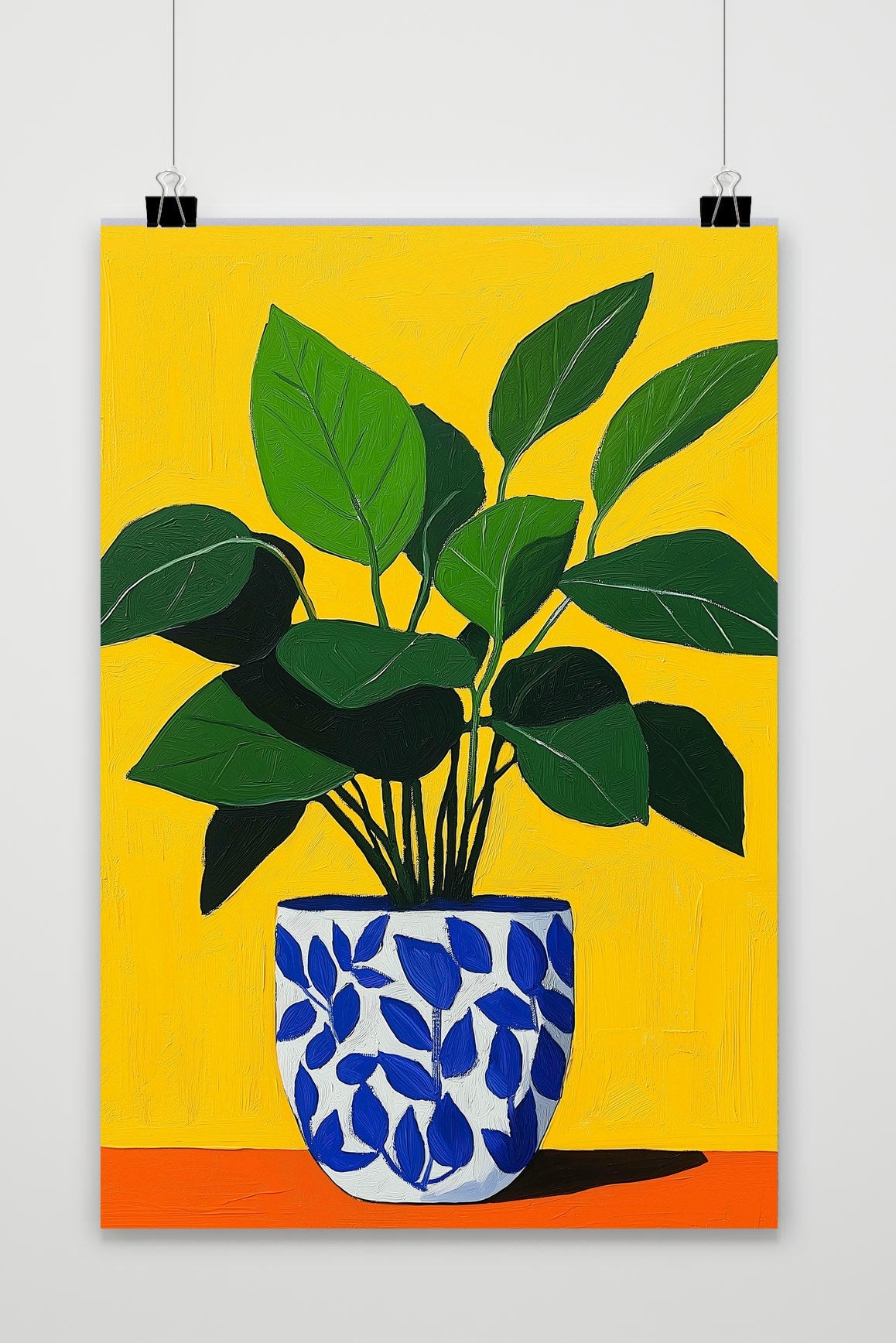 Affiche Plant Pot Aquarel de 25 Artstreet