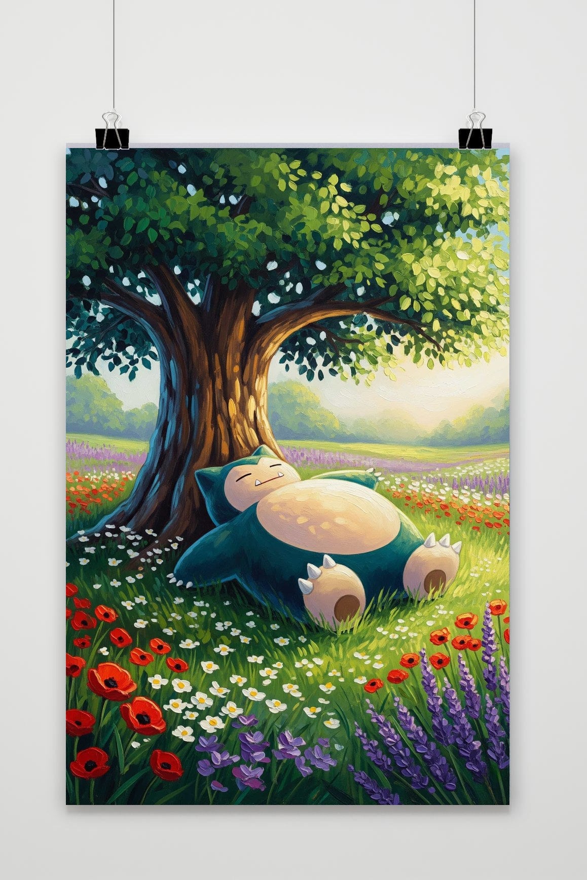 Pokemon Snorlax poster van 25 Artstreet