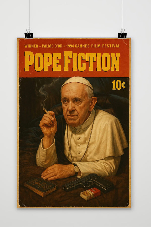 Affiche Pope Francis Cigarette