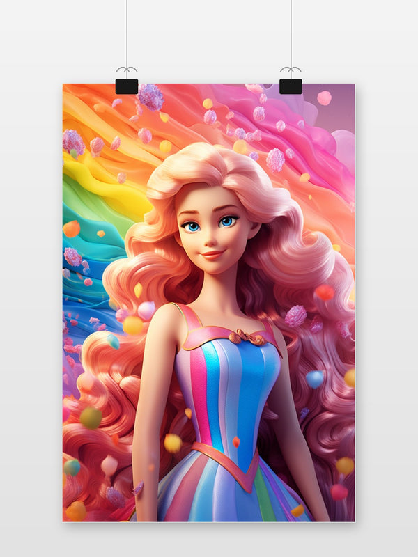 Póster Princesa de Muñecas