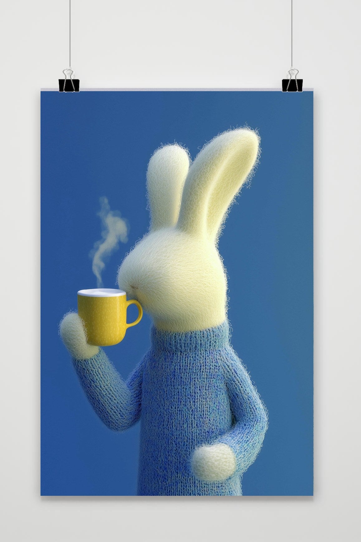 Póster Rabbit Coffee de 25 Artstreet