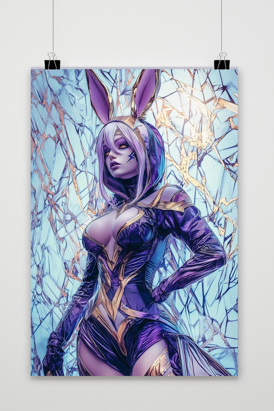 Affiche Rabbit Suit de 25 Artstreet