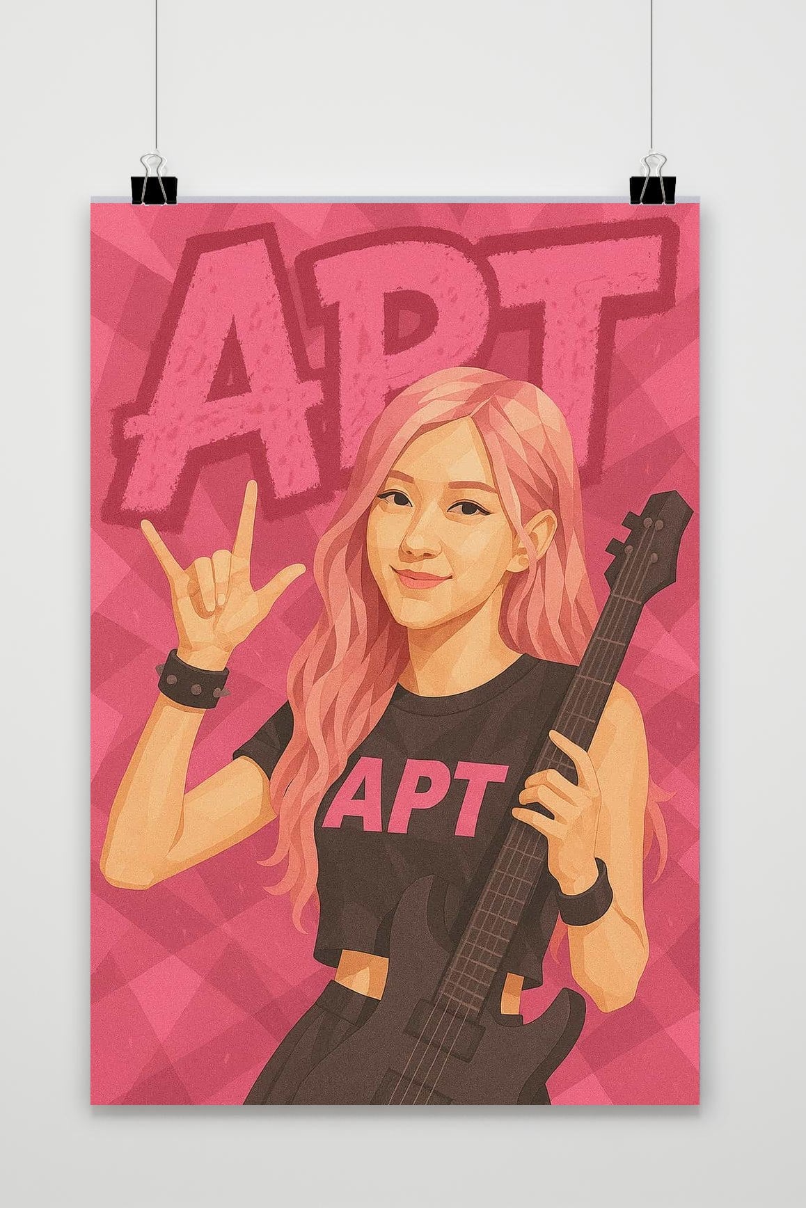 ROSÉ APT BLACKPINK poster van 25 Artstreet