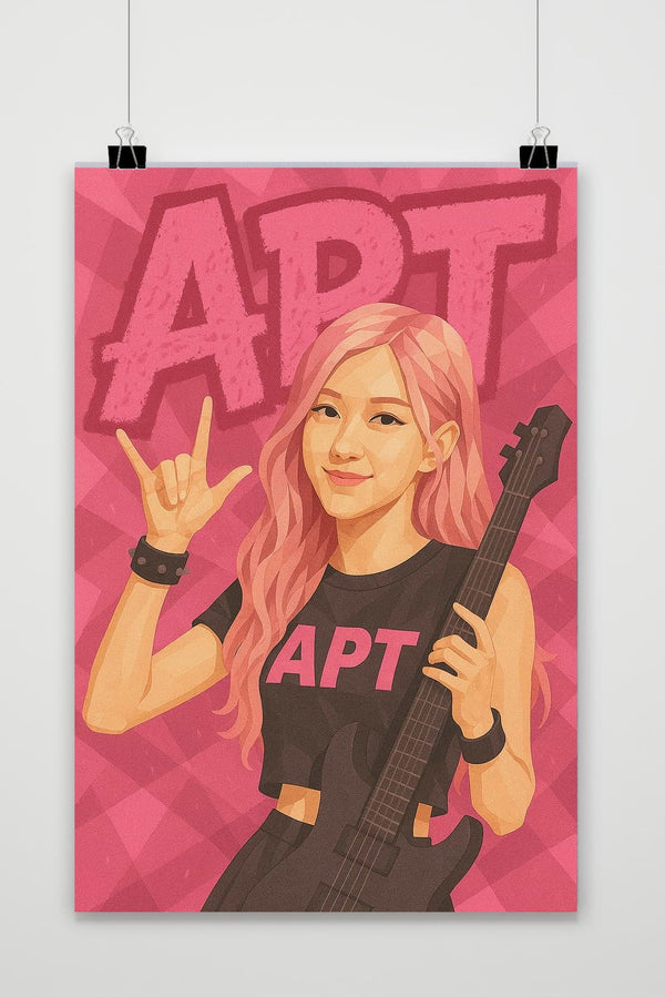 ROSÉ APT BLACKPINK Poster