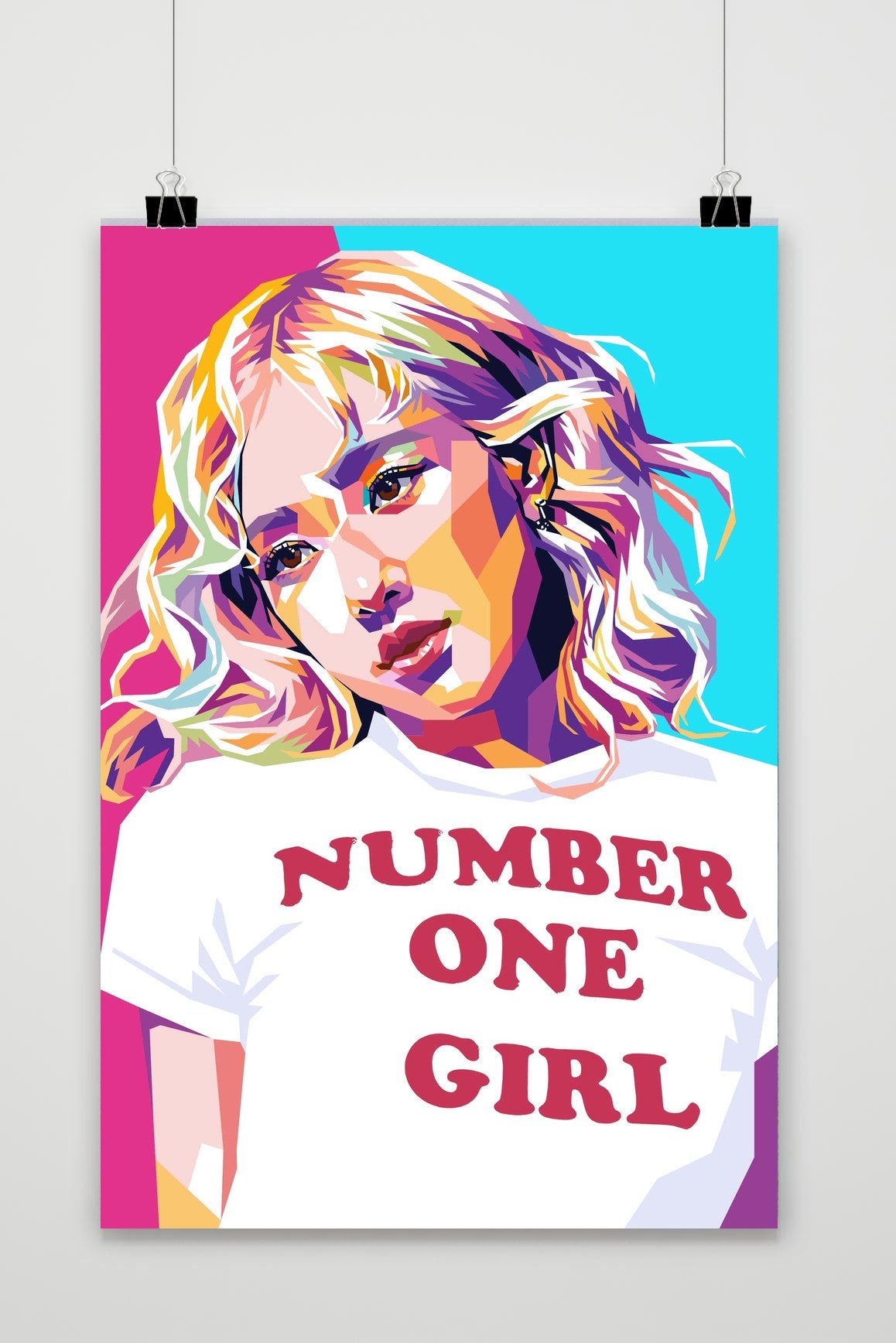 Affiche ROSÉ BLACKPINK Pop Art de 25 Artstreet