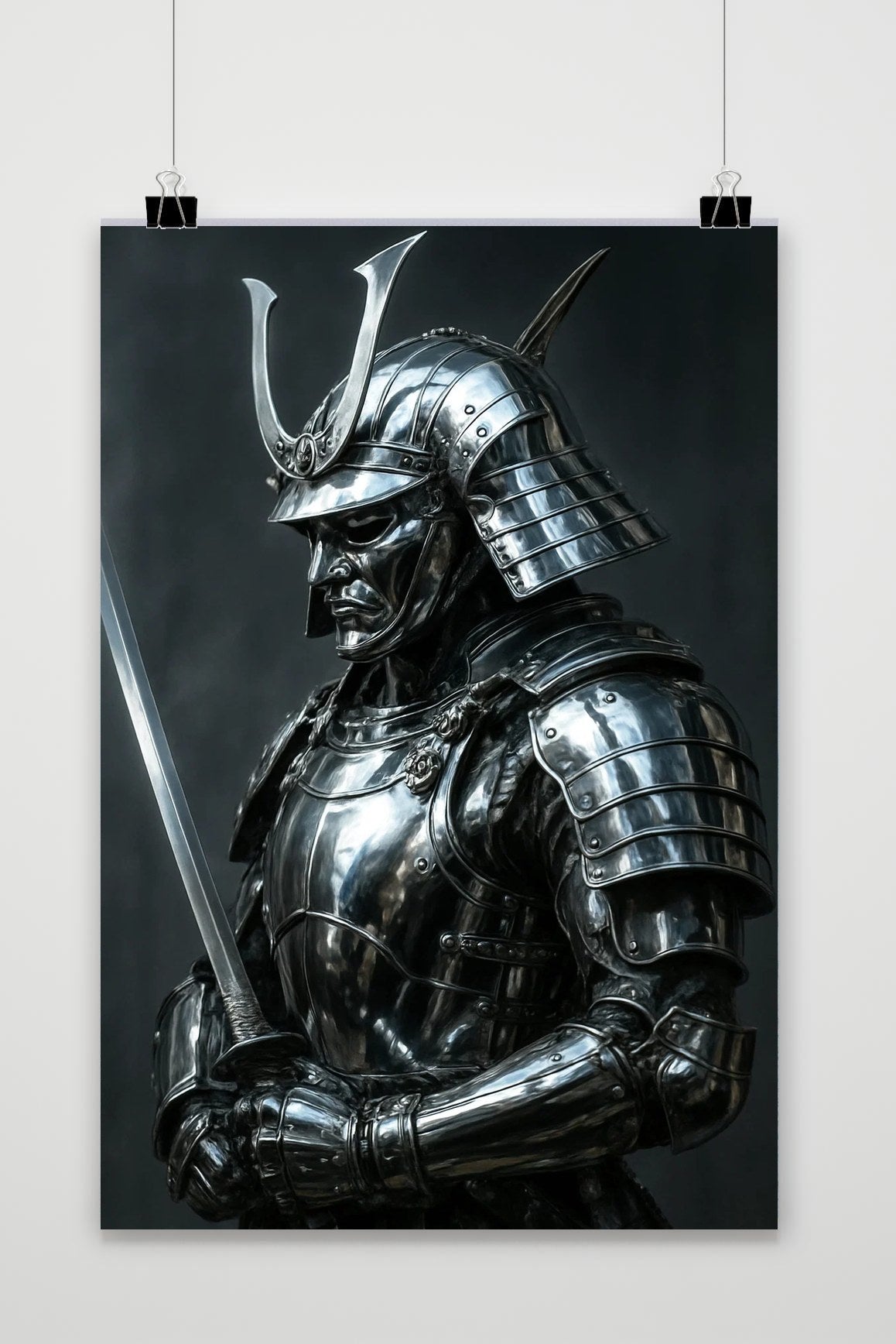 Affiche Samurai Steel Armor de 25 Artstreet
