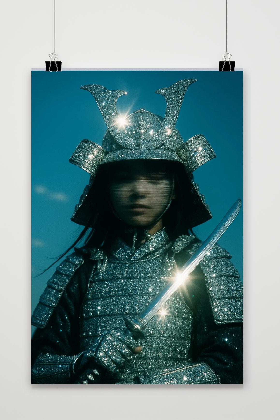 Affiche Samurai Warrior Diamond de 25 Artstreet