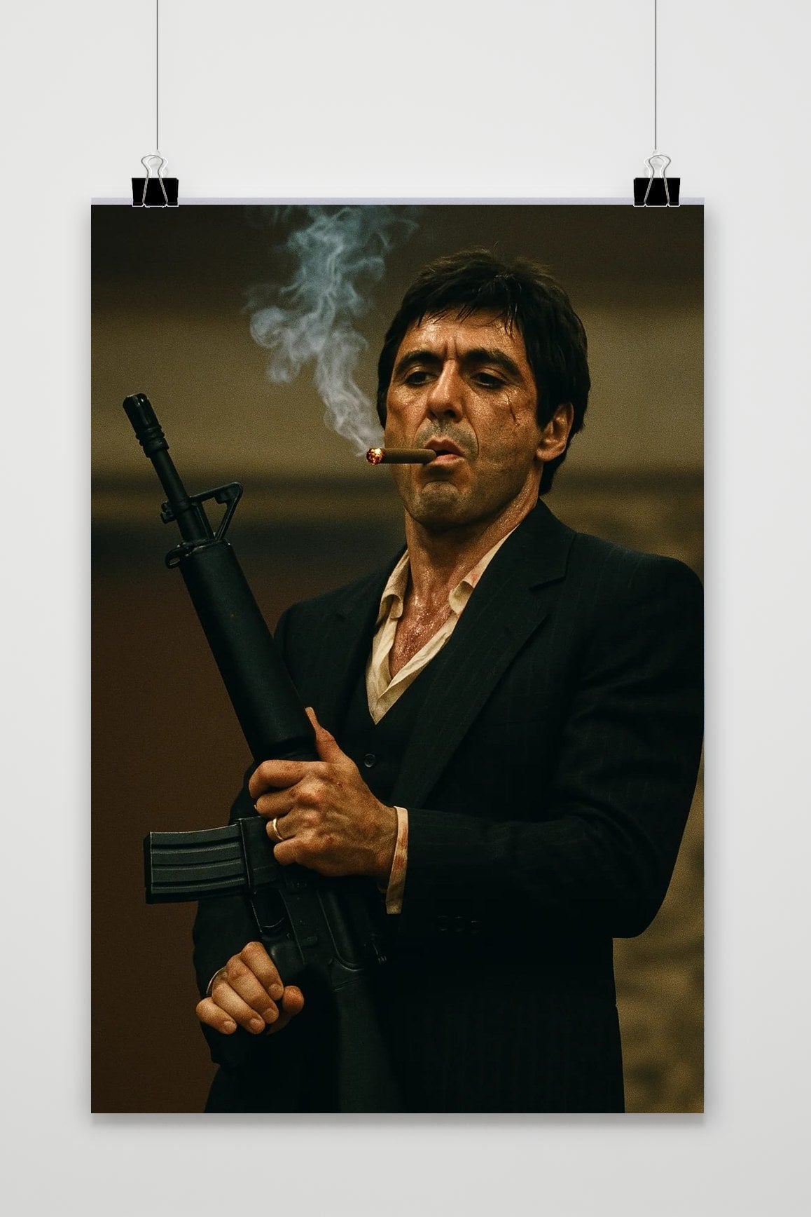 Scarface Tony Montana poster van 25 Artstreet