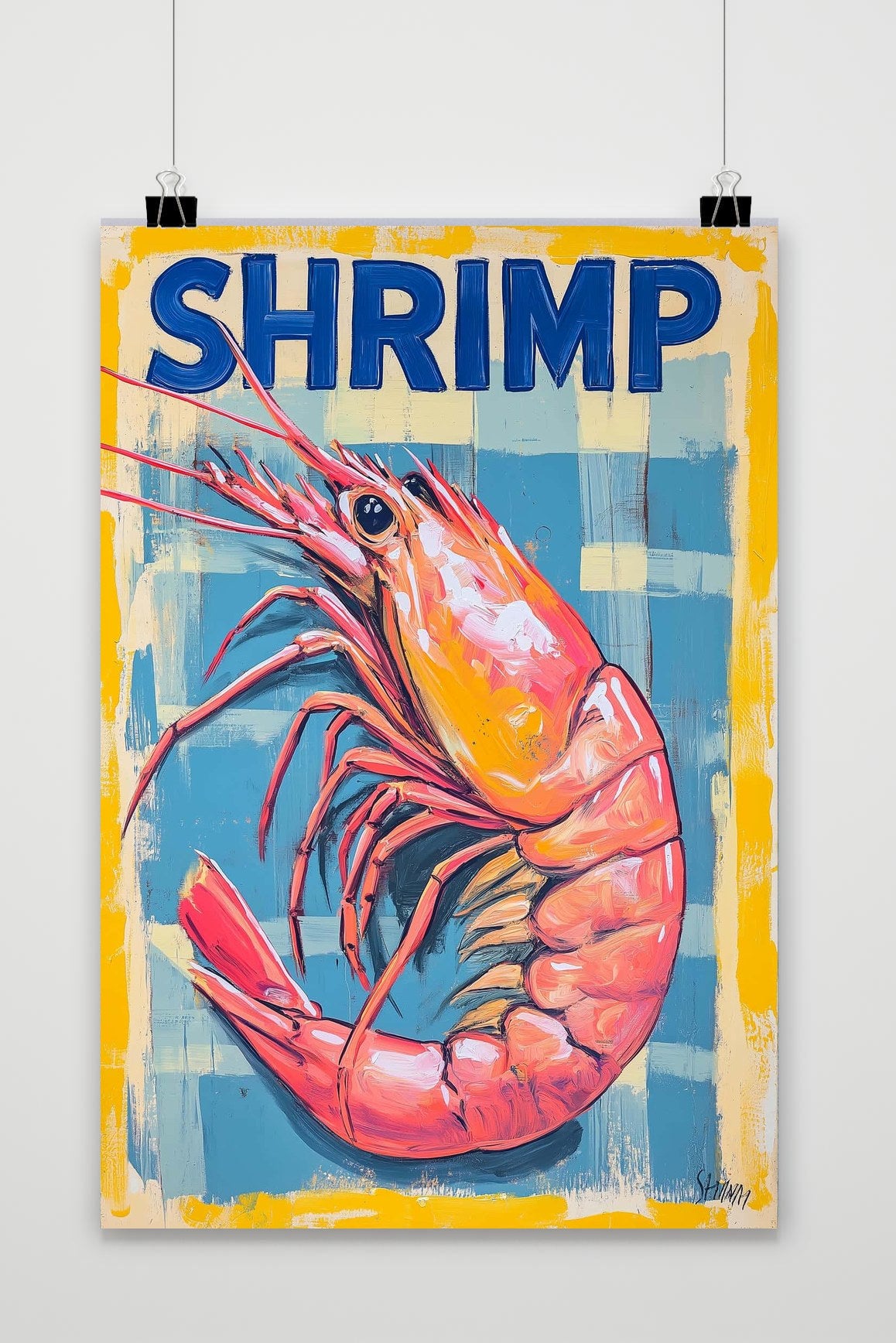 Affiche Shrimp de 25 Artstreet