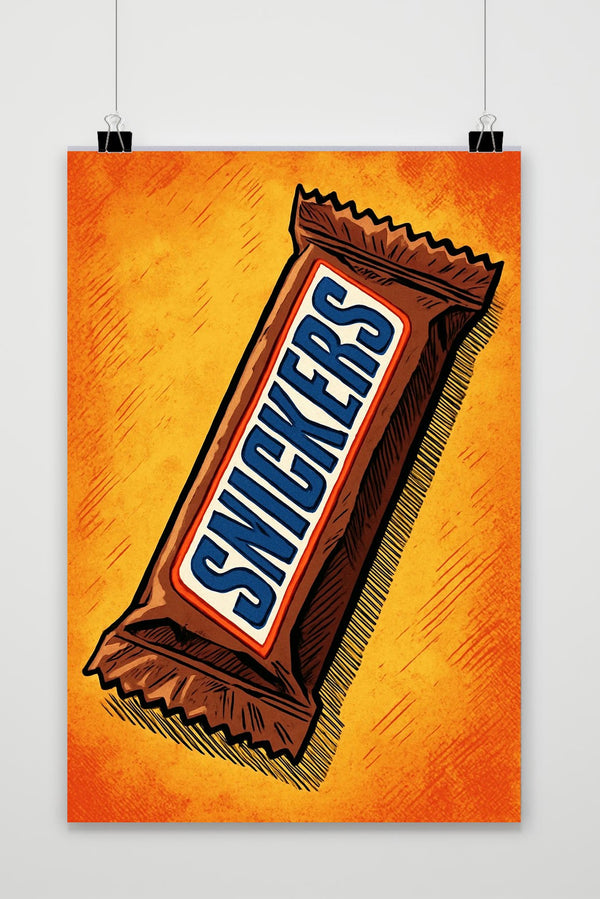 Snickers Chocolate poster