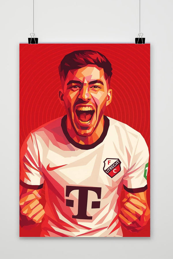 Póster Souffian El Karouani Pop Art