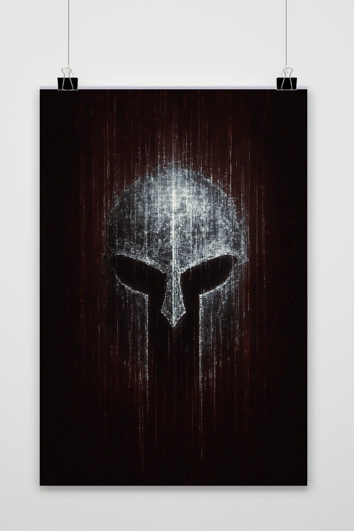 Spartan Helmet poster van 25 Artstreet