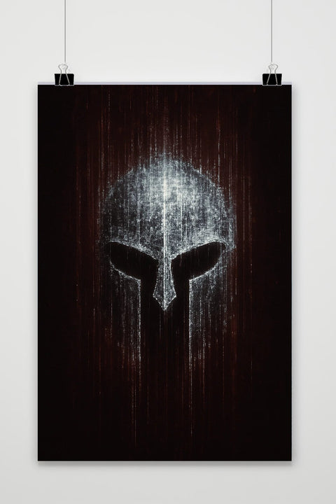 Spartan Helmet Poster