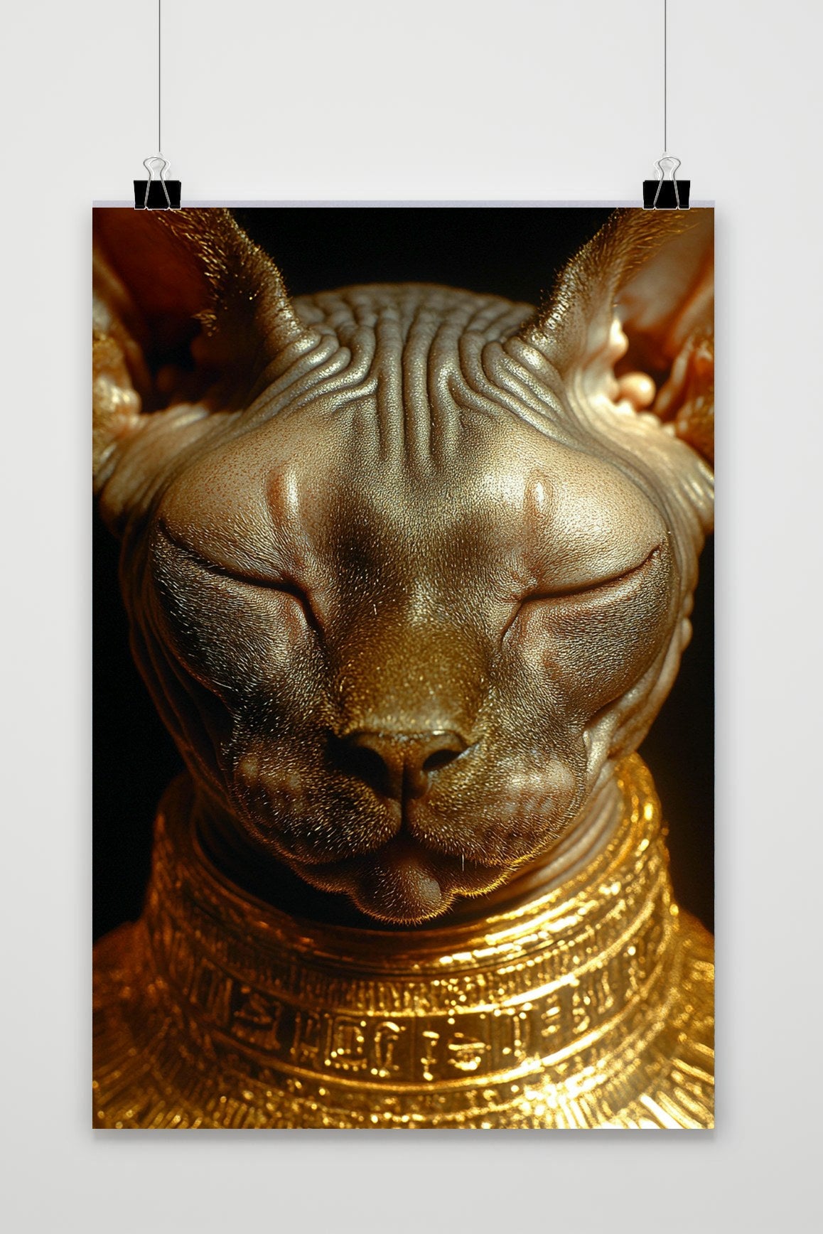 Affiche Sphynx Cat de 25 Artstreet