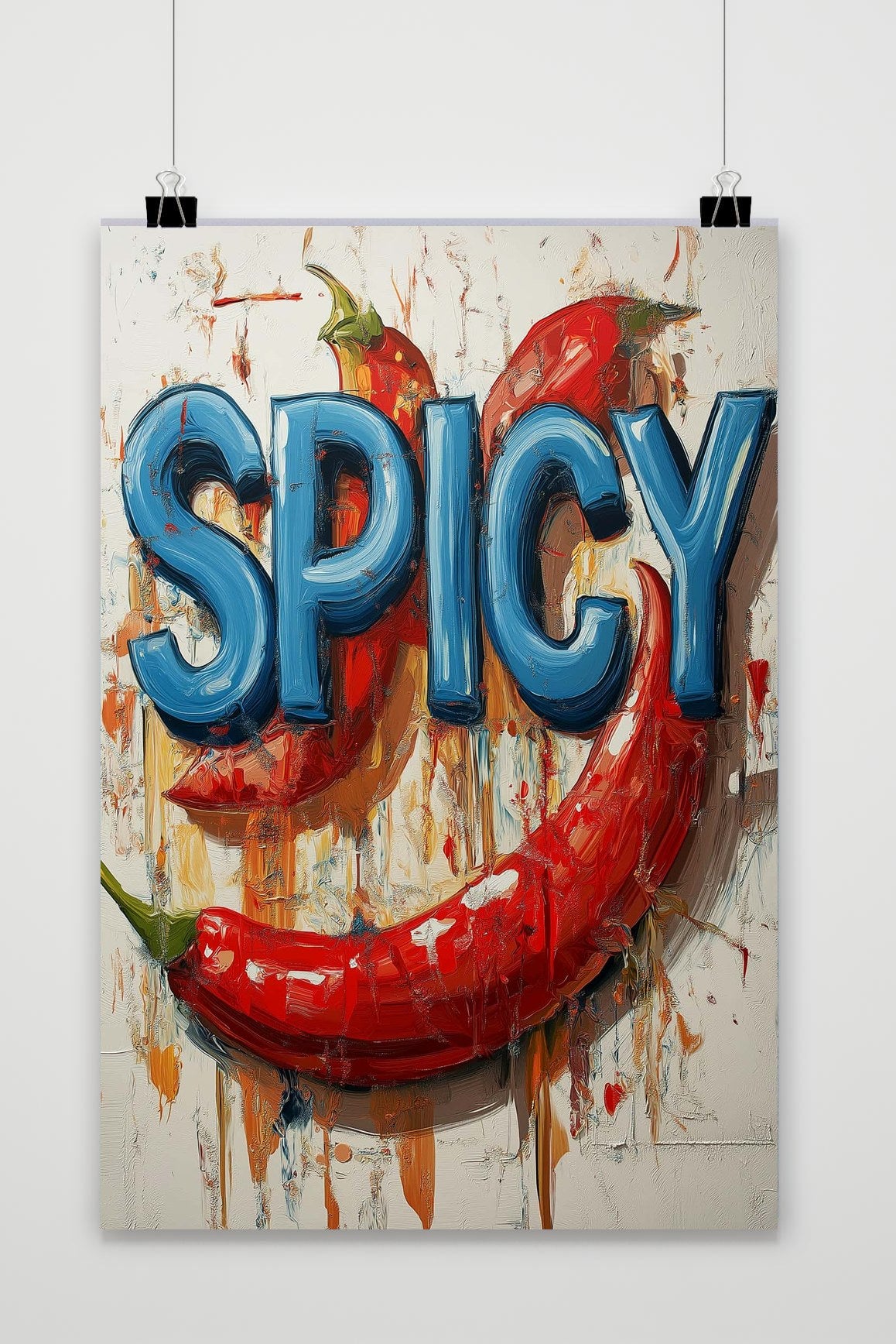 Affiche Spicy Pepper de 25 Artstreet