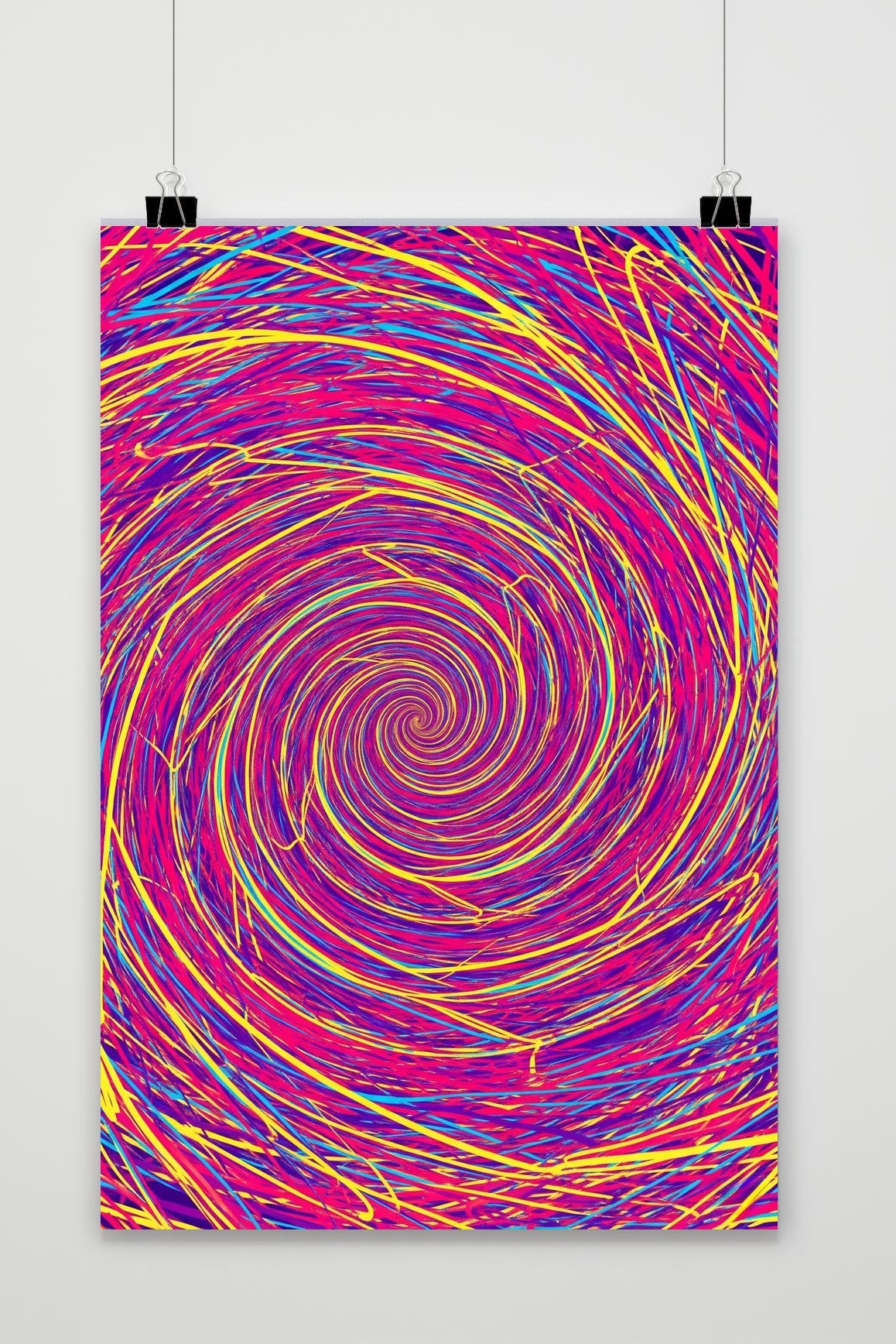 Spiral Colorful Art poster van 25 Artstreet