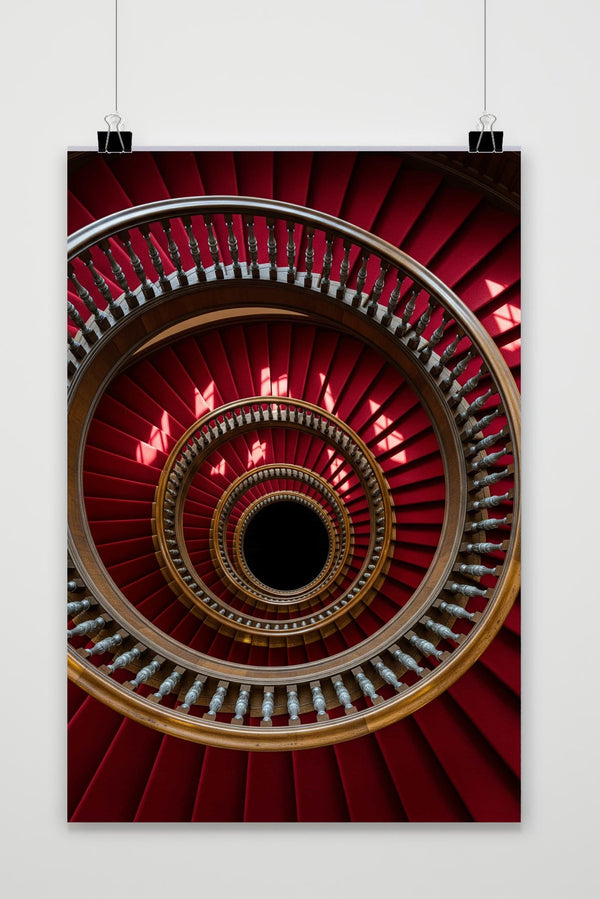 Spiral Stairway Poster