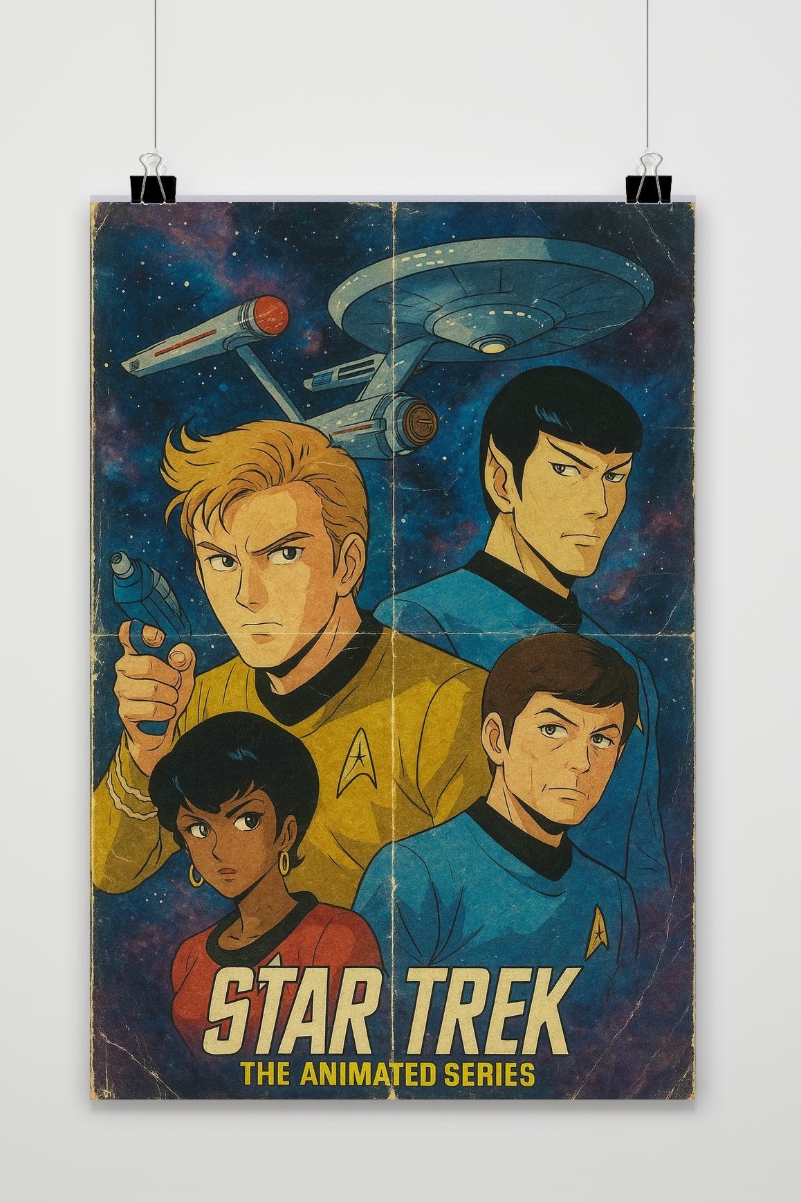 Affiche Star Trek Anime de 25 Artstreet