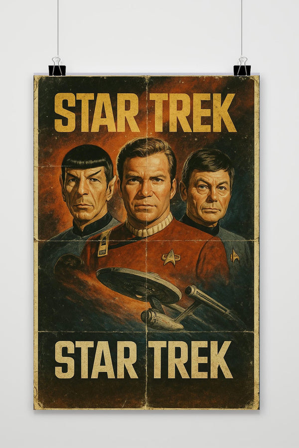 Star Trek Vintage Poster