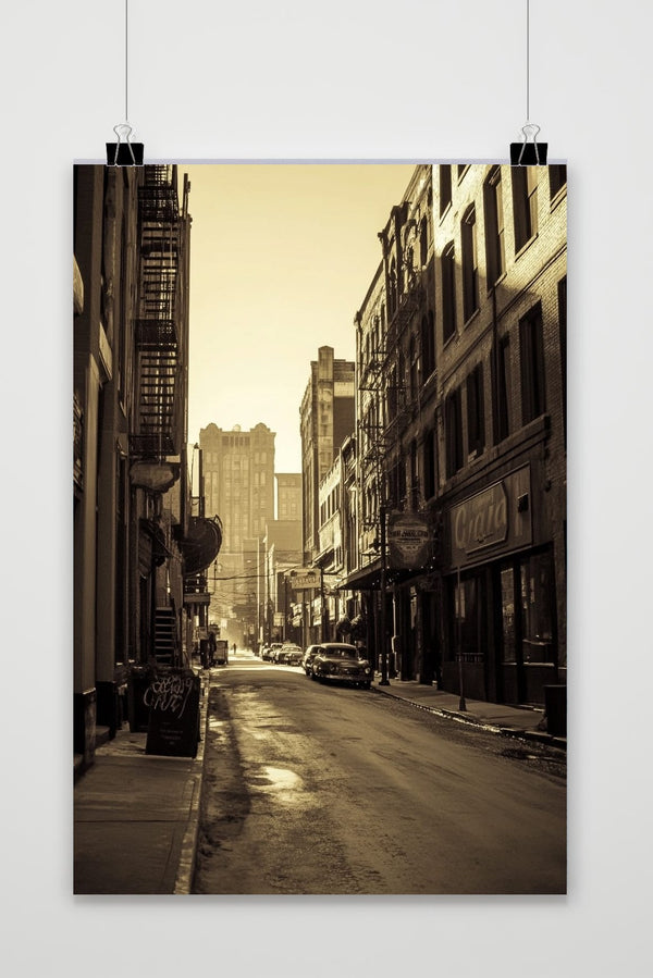 Póster Street Vintage
