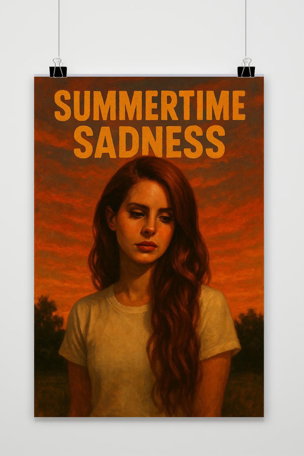 Summertime Sadness Lana Del Rey Poster